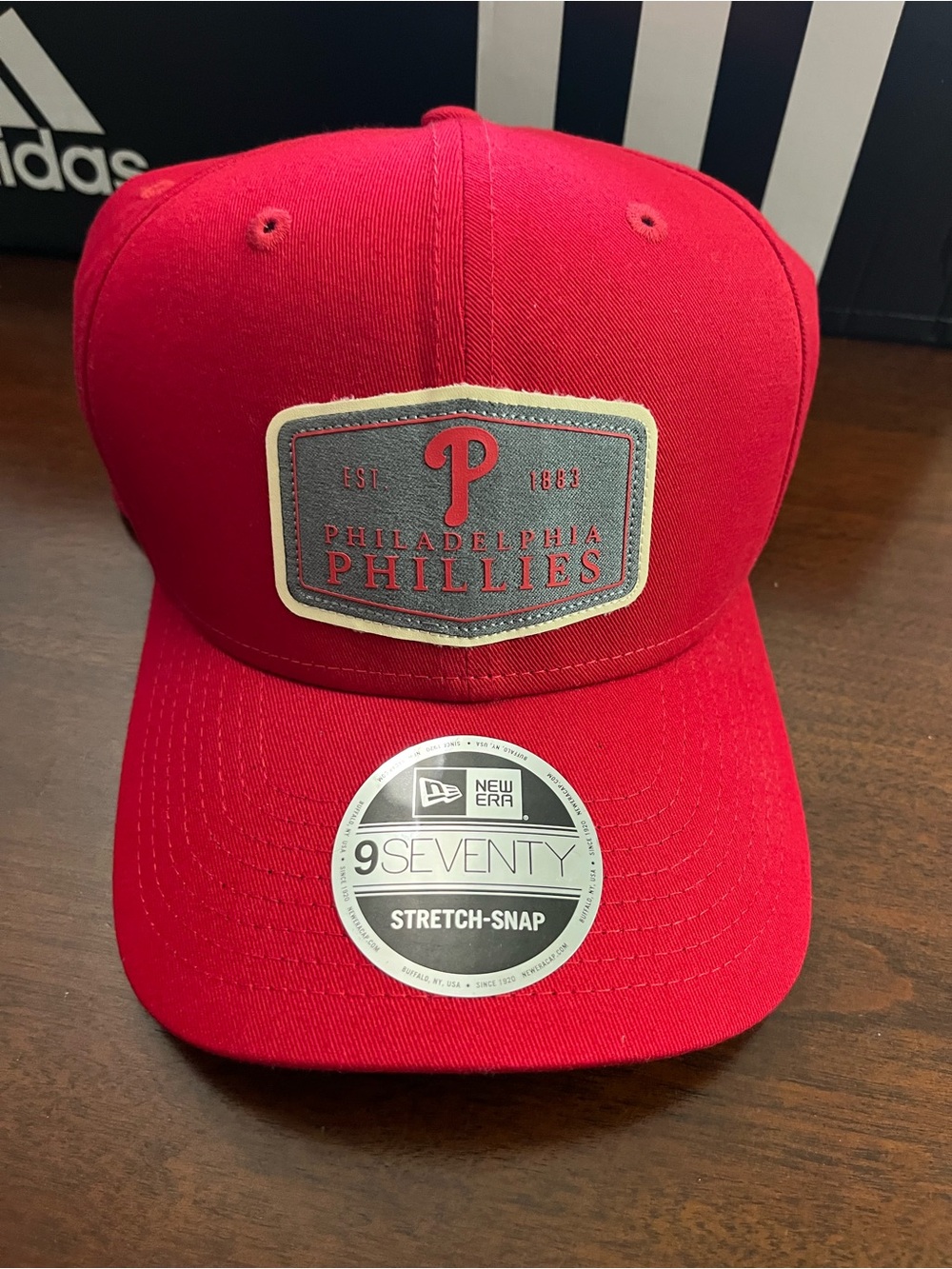 Philadelphia Phillies Hat Rare Patch New Era 9Seventy SnapBack NWT